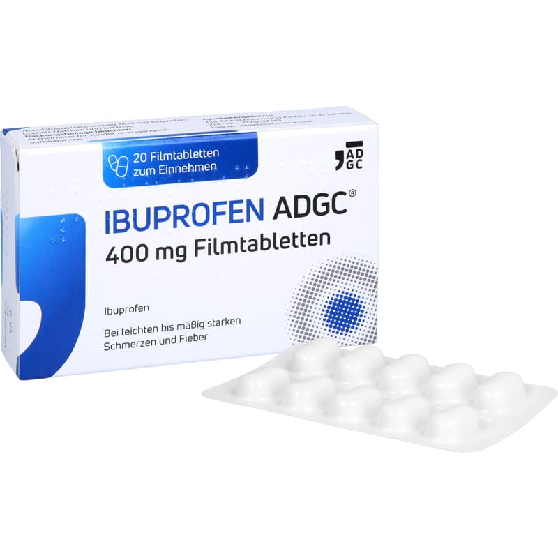 IBUPROFEN ADGC 400 mg film-coated tablets