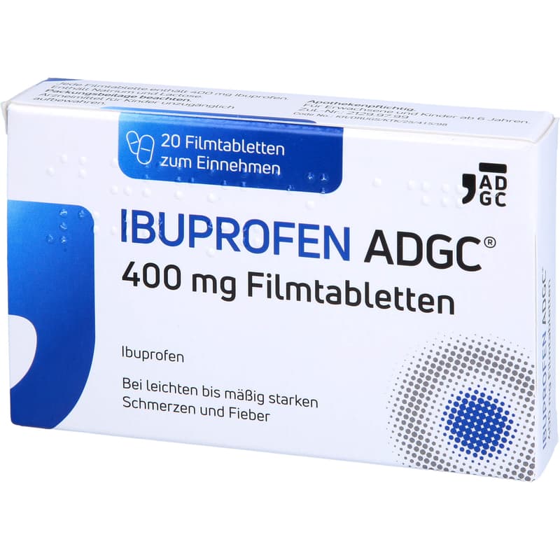 IBUPROFEN ADGC 400 mg film-coated tablets