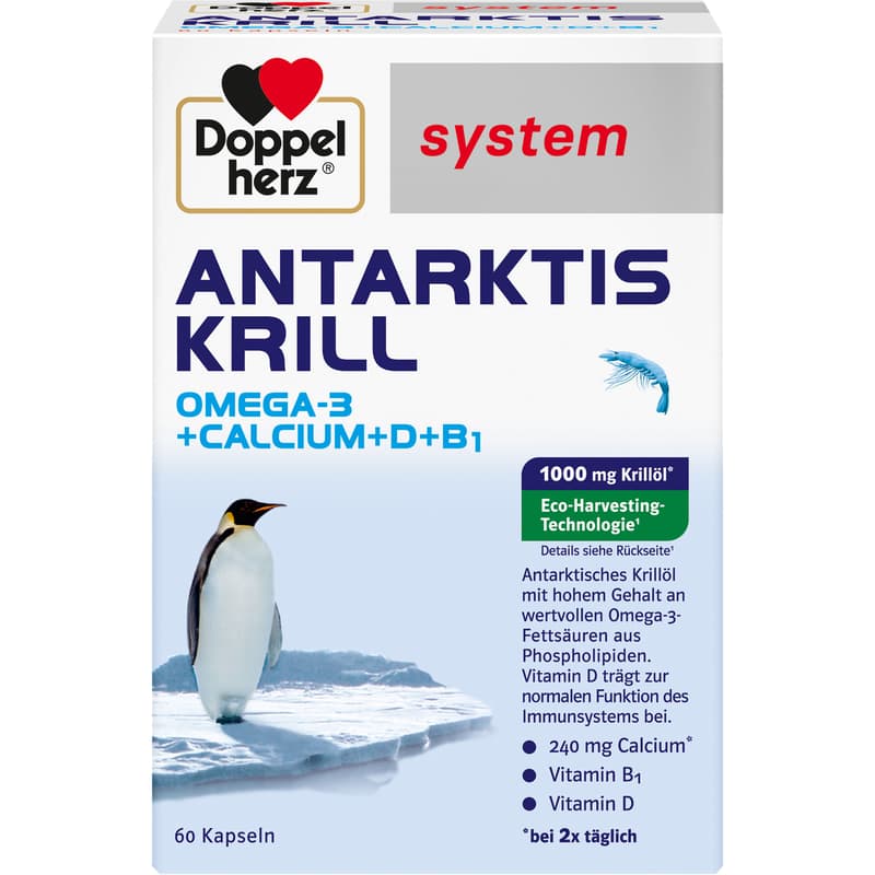 DOPPELHERZ Antarctic Krill system capsules