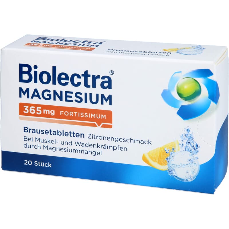 BIOLECTRA Magnesium 365 mg fortissimum Zitrone
