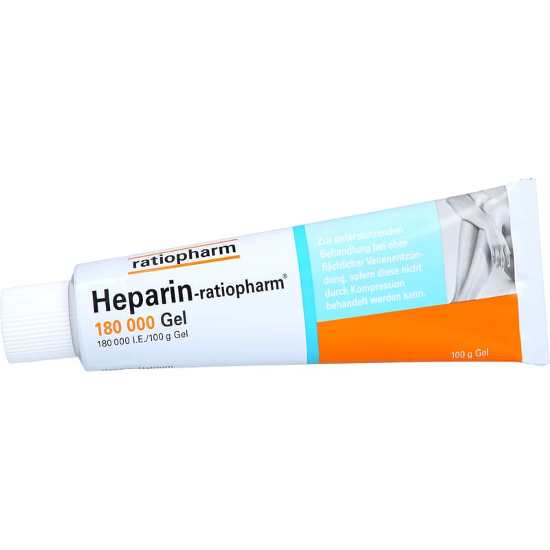 HEPARIN-RATIOPHARM 180.000 I.E. Gel