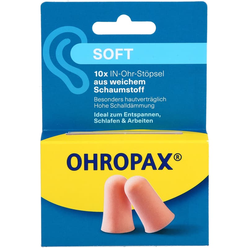 OHROPAX soft foam in-ear plugs