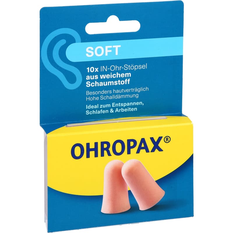 OHROPAX soft foam in-ear plugs