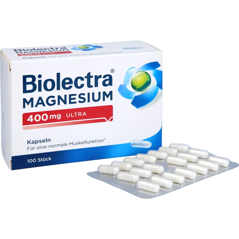 BIOLECTRA Magnesium 400 mg ultra Kapseln