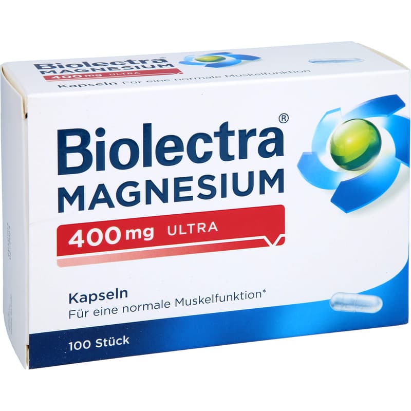 BIOLECTRA Magnesium 400 mg ultra Kapseln