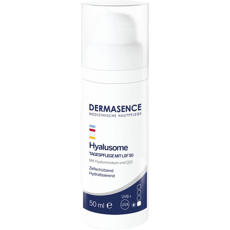 DERMASENCE Hyalusome Tagespflege mit LSF 50