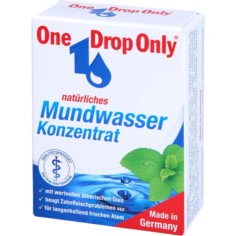 ONE DROP Only natural mouthwash concentrate