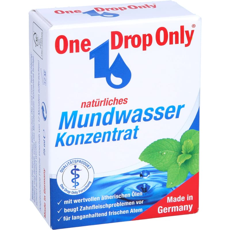 ONE DROP Only natural mouthwash concentrate