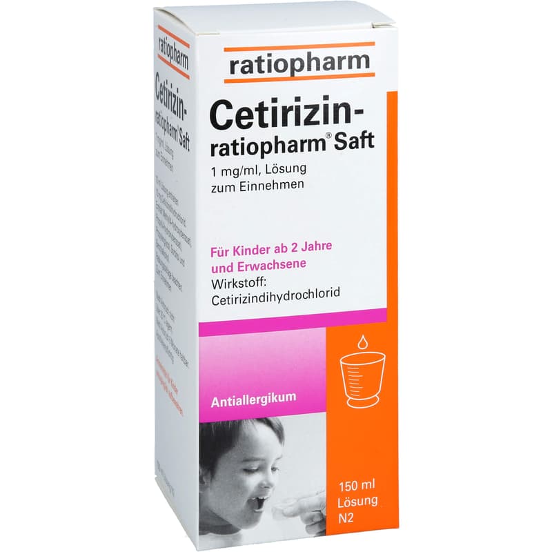 CETIRIZIN-ratiopharm Saft