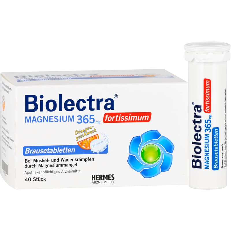 BIOLECTRA Magnesium 365 mg fortissimum Orange