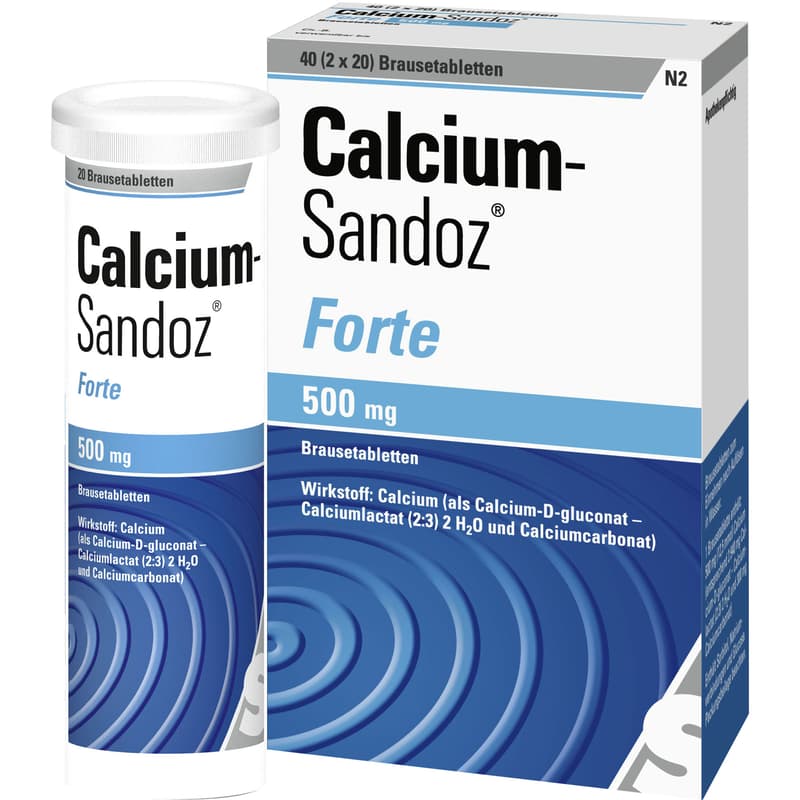 CALCIUM SANDOZ forte Brausetabletten