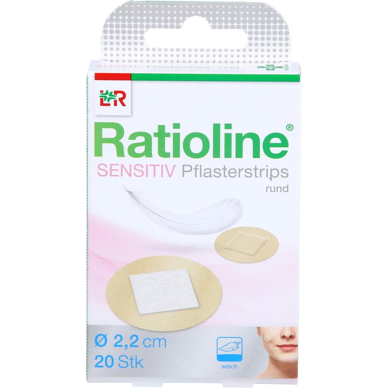 RATIOLINE sensitive plaster strips round