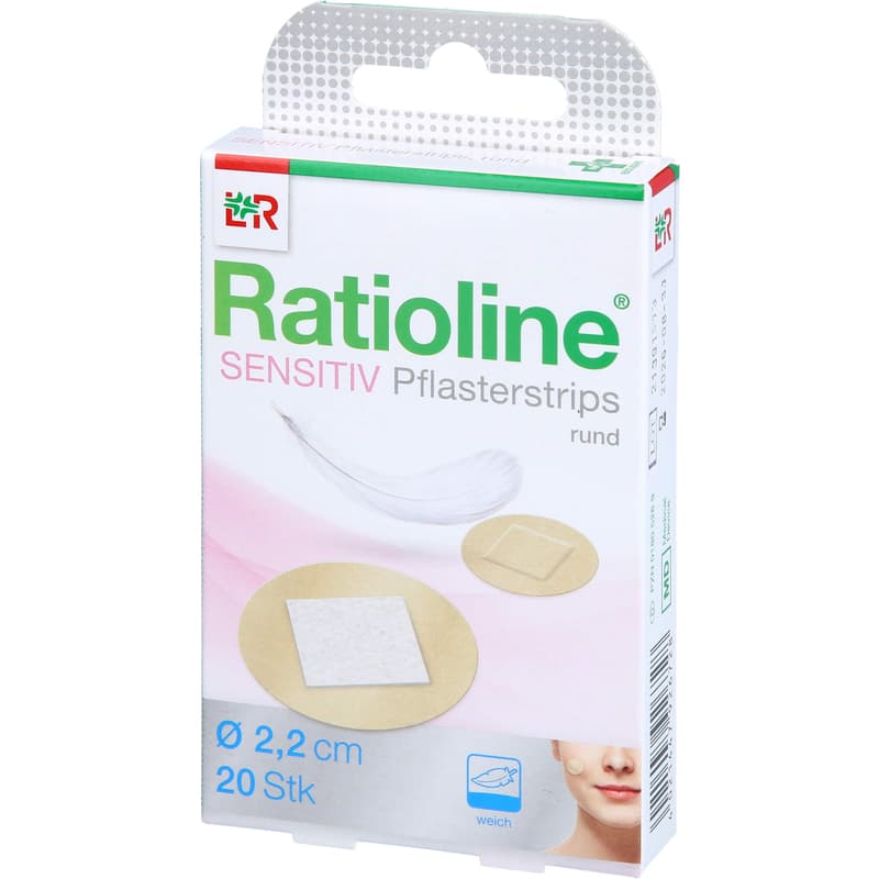 RATIOLINE sensitive plaster strips round
