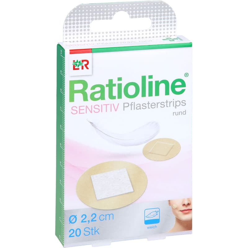 RATIOLINE sensitive plaster strips round