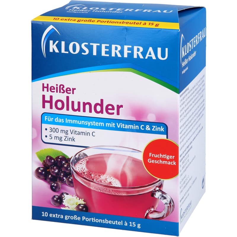 KLOSTERFRAU Broncholind hot elderberry granules
