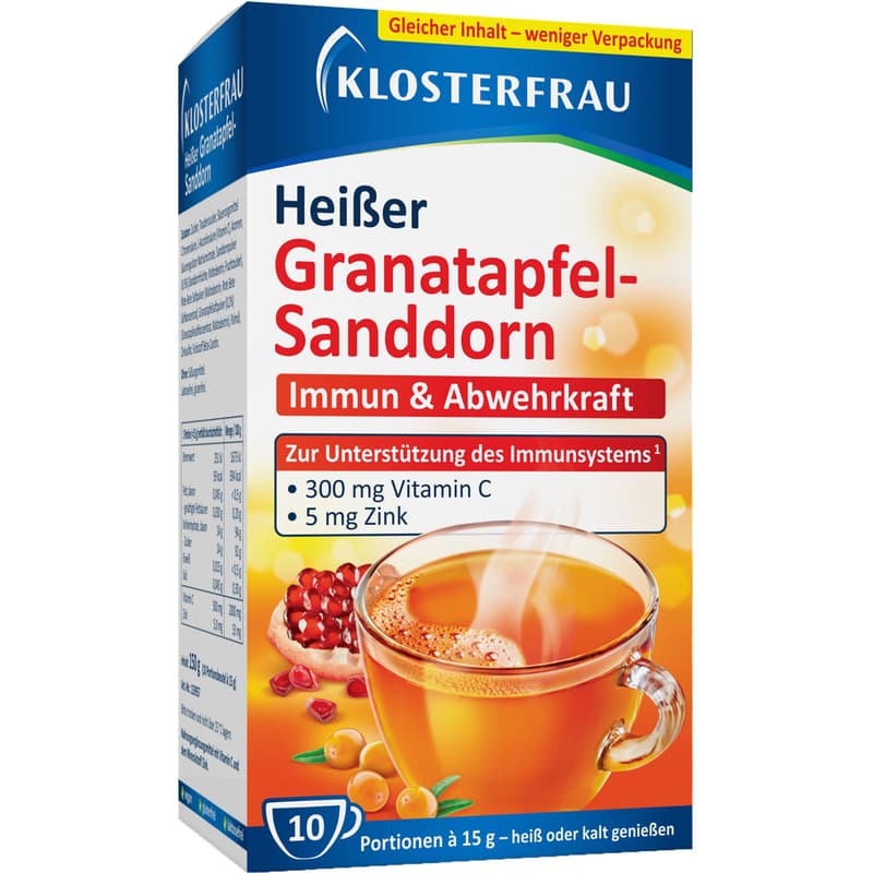 KLOSTERFRAU Broncholind hot pomegranate sandd.