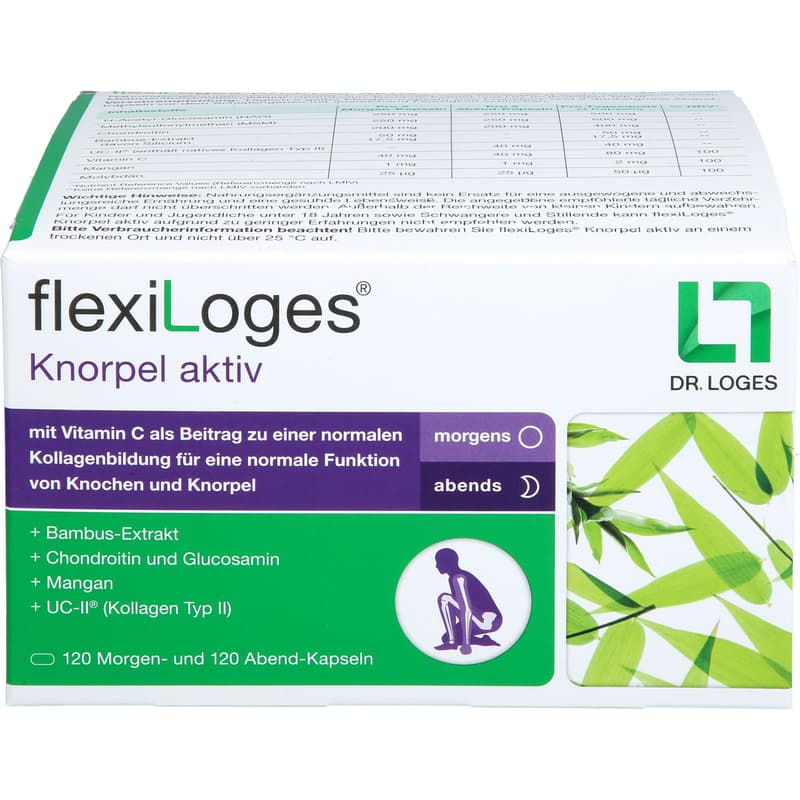 FLEXILOGES Knorpel aktiv Kapseln
