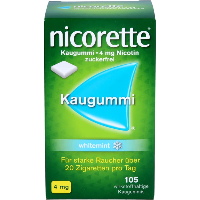 NICORETTE Kaugummi 4 mg whitemint