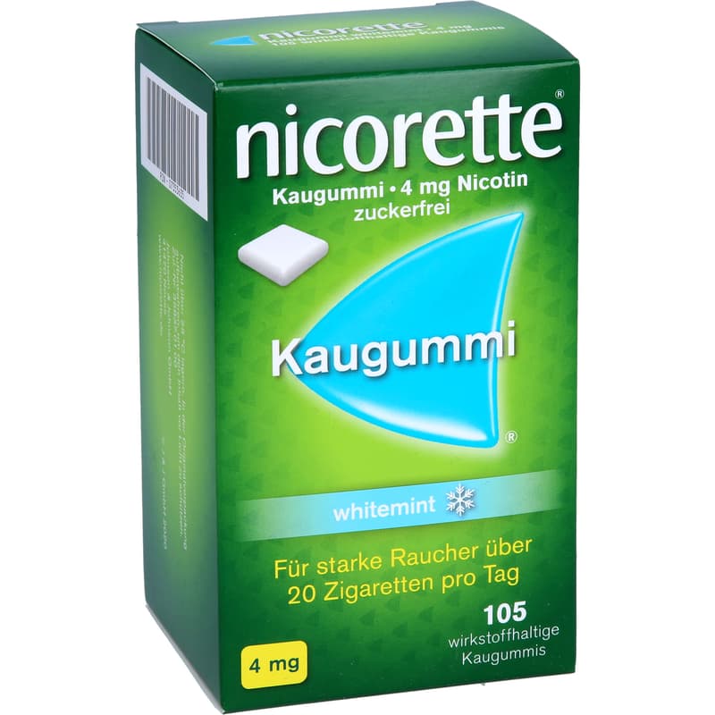 NICORETTE Kaugummi 4 mg whitemint