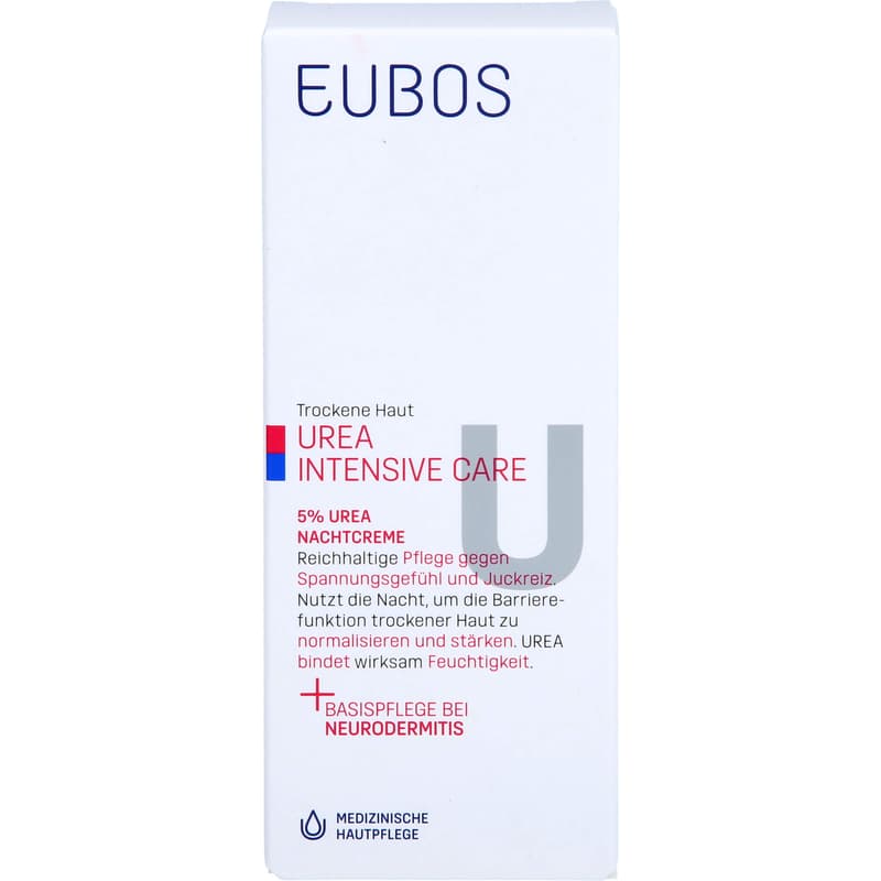 EUBOS TROCKENE Haut Urea 5% Nachtcreme