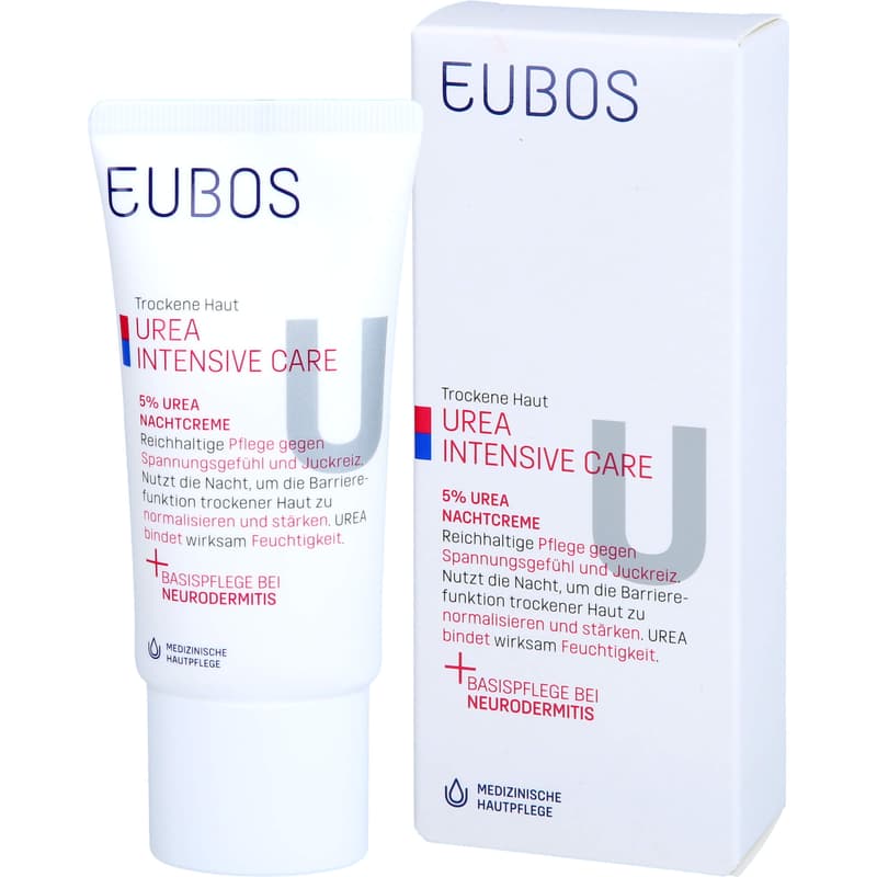 EUBOS TROCKENE Haut Urea 5% Nachtcreme