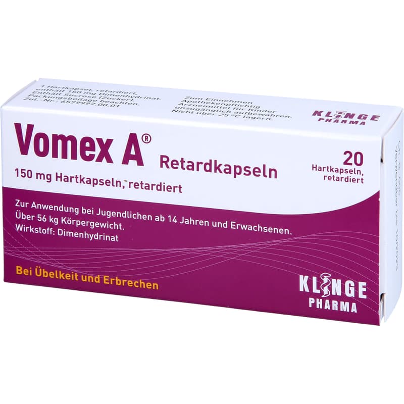 VOMEX A Retardkapseln