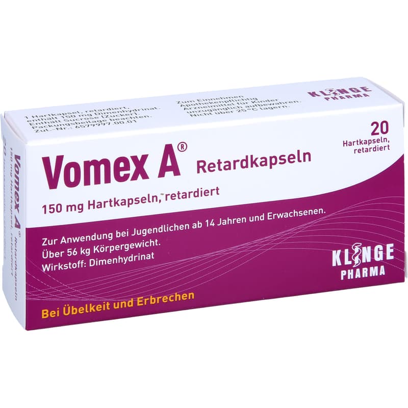VOMEX A Retardkapseln