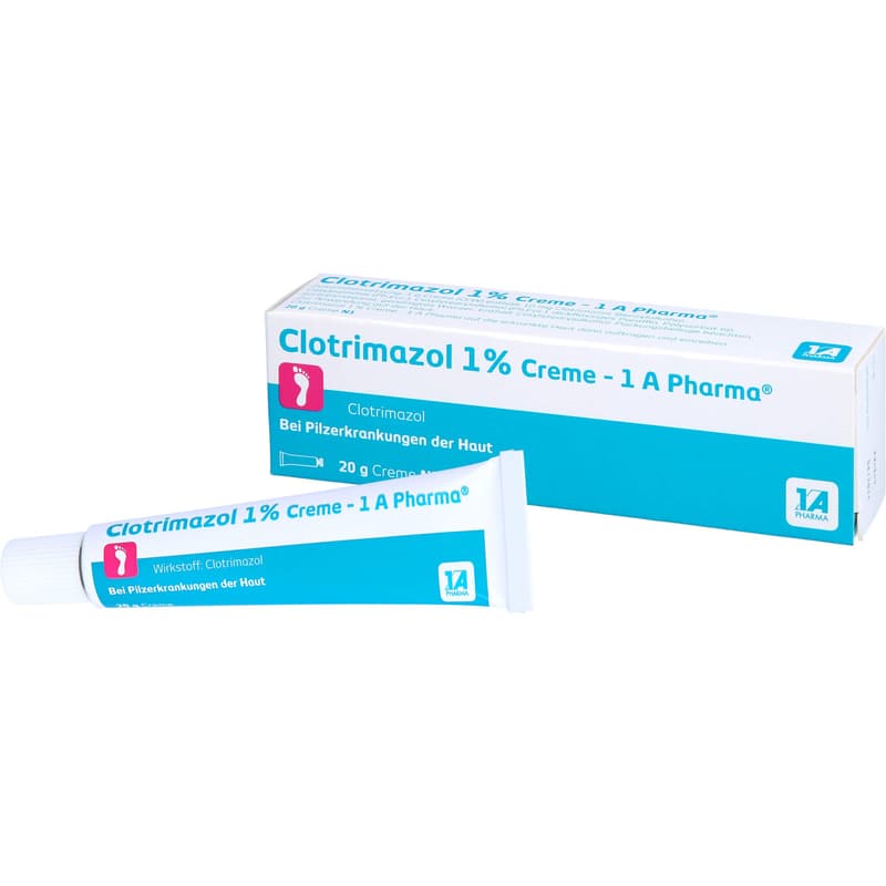 CLOTRIMAZOLE 1% Cream-1A Pharma