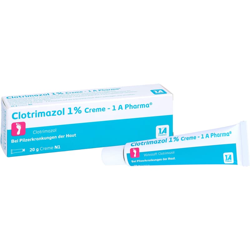 CLOTRIMAZOLE 1% Cream-1A Pharma