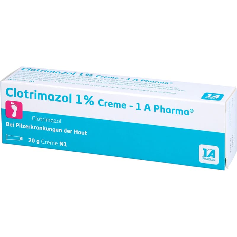CLOTRIMAZOLE 1% Cream-1A Pharma