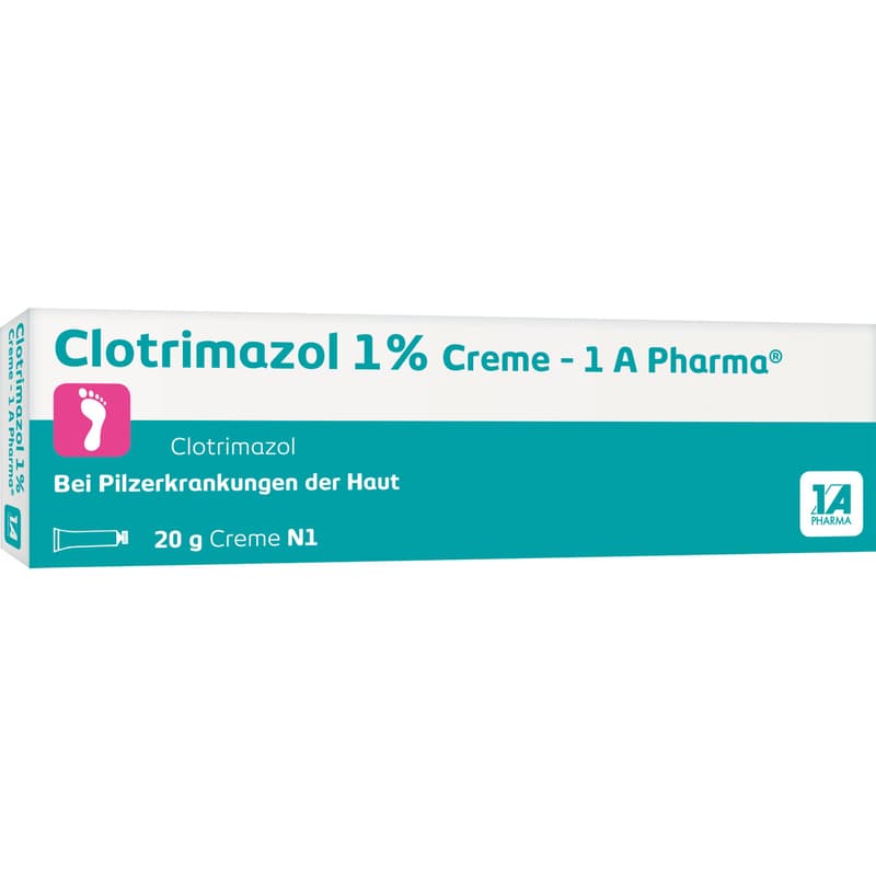 CLOTRIMAZOLE 1% Cream-1A Pharma