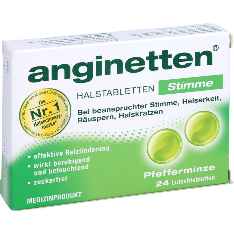 ANGINETTEN Voice Lozenges