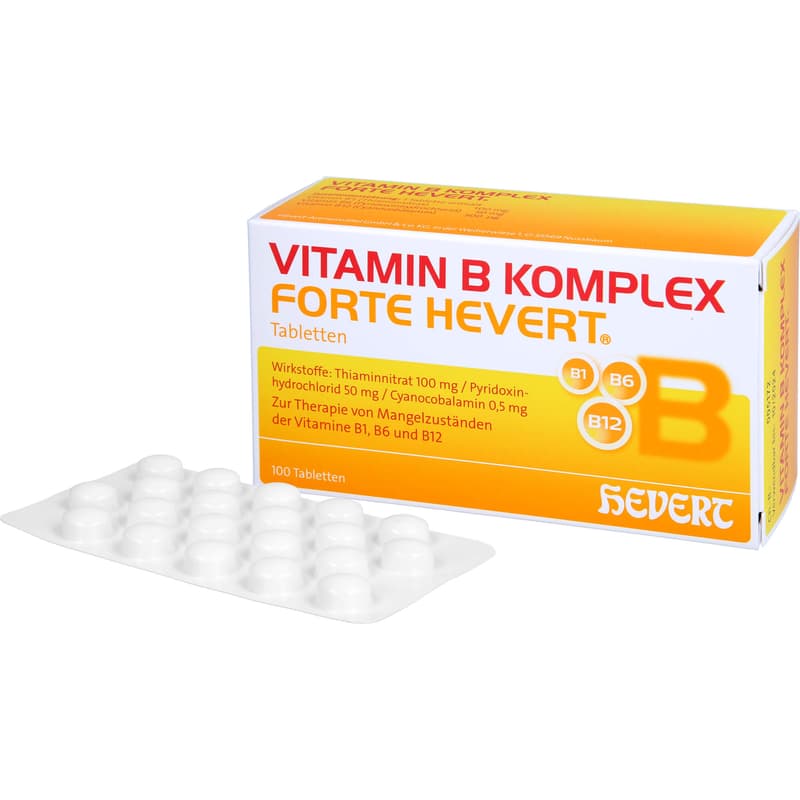 VITAMIN B KOMPLEX forte Hevert Tabletten