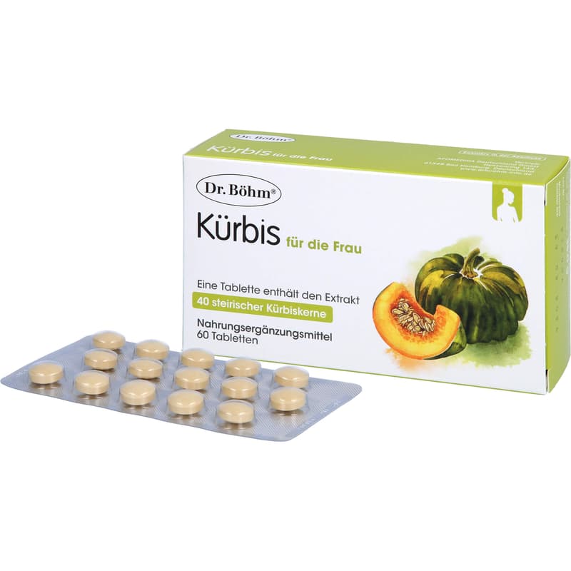 DR.BÖHM Kürbis für die Frau Tabletten