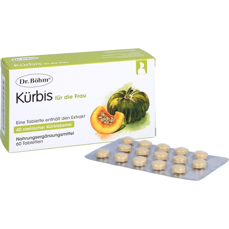 DR.BÖHM Kürbis für die Frau Tabletten