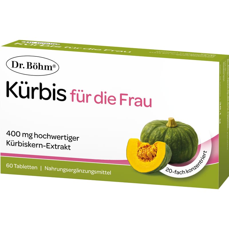 DR.BÖHM Kürbis für die Frau Tabletten