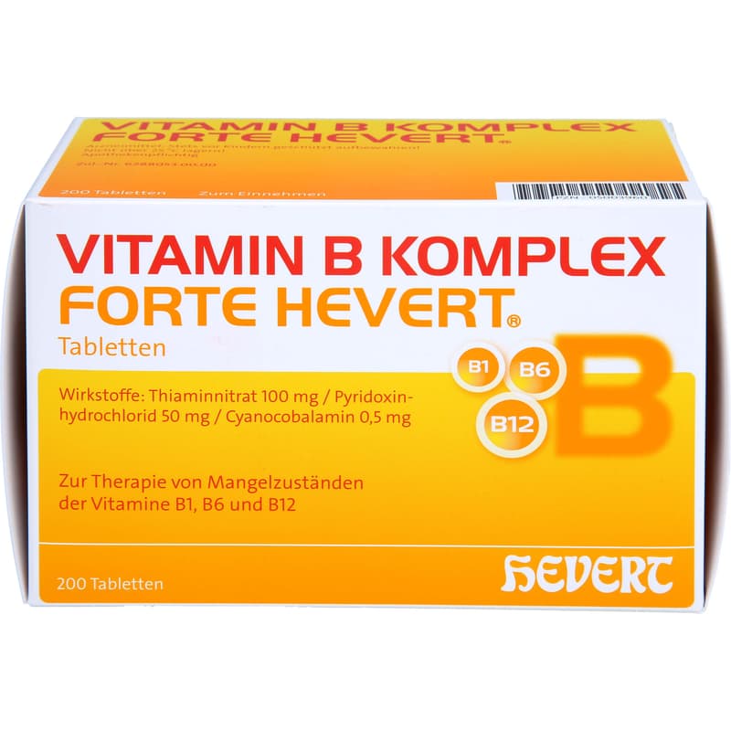 VITAMIN B KOMPLEX forte Hevert Tabletten