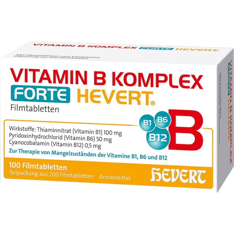 VITAMIN B KOMPLEX forte Hevert Tabletten