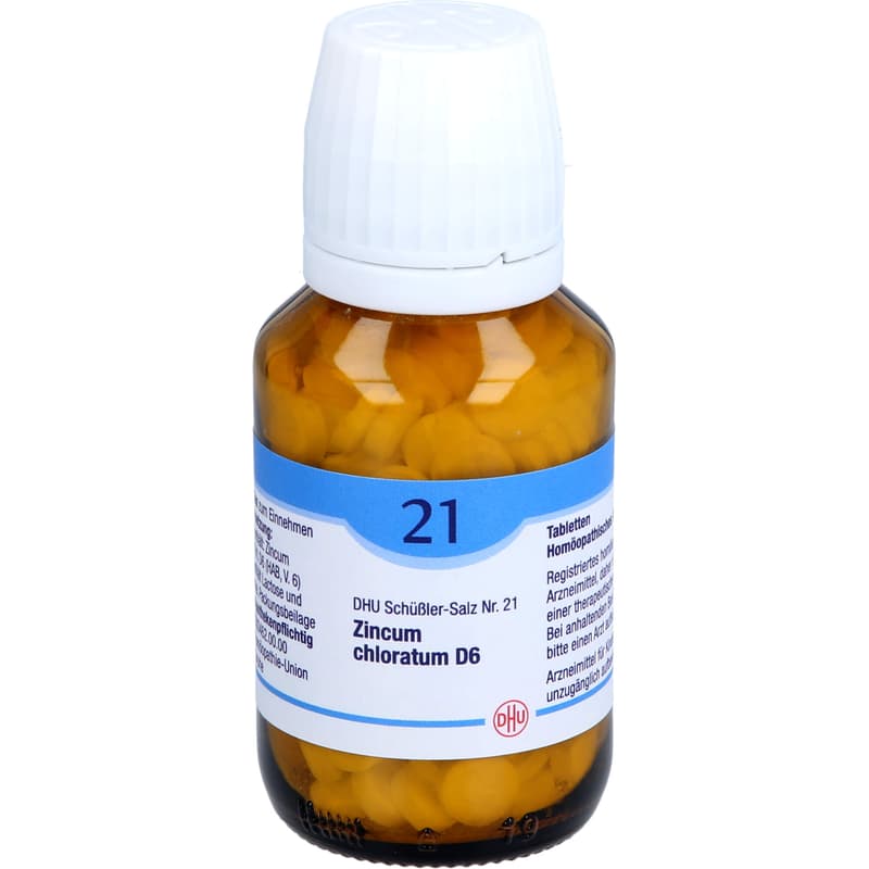 BIOCHEMIE DHU 21 Zincum chloratum D 6 tablets