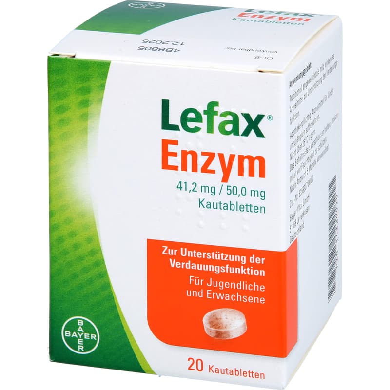 LEFAX Enzyme Chewable Tablets