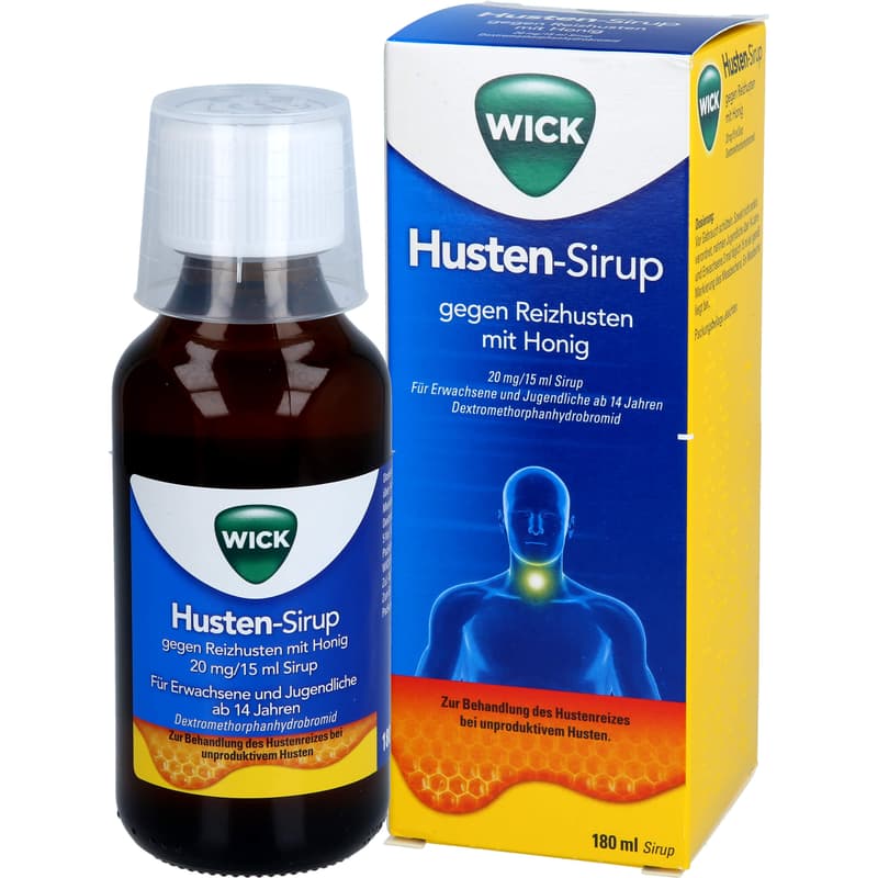 WICK Cough Syrup for Tickly Coughs with Honey