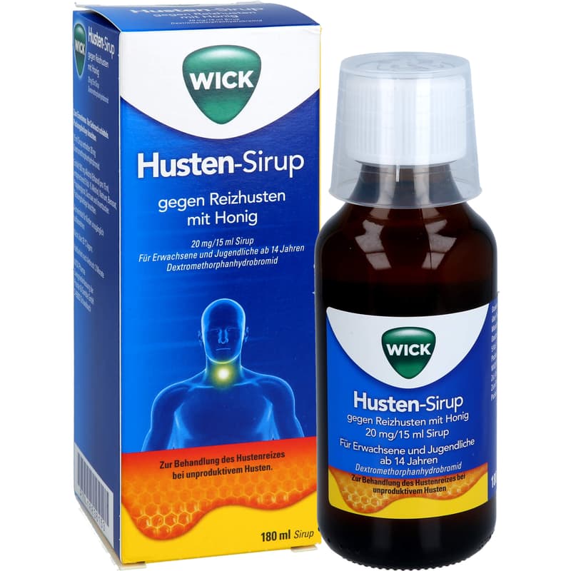 WICK Cough Syrup for Tickly Coughs with Honey