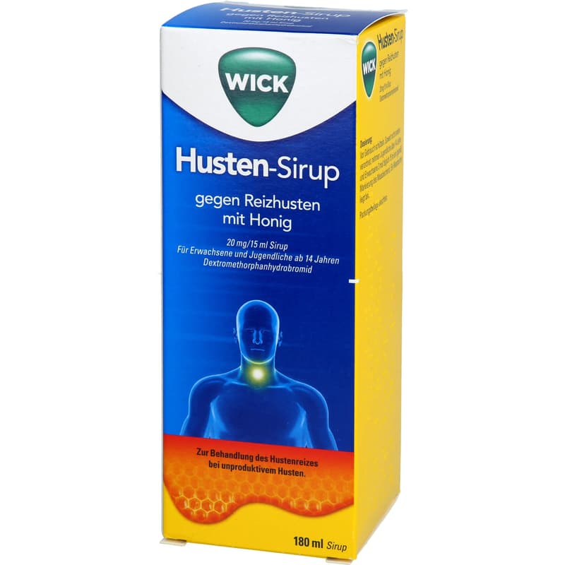 WICK Cough Syrup for Tickly Coughs with Honey