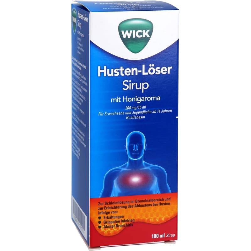 WICK Cough Relief Syrup with Honey Flavor 200mg/15ml