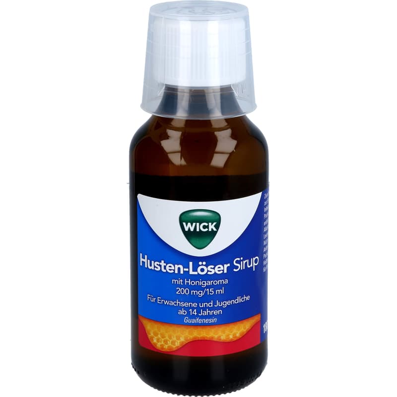 WICK Cough Relief Syrup with Honey Flavor 200mg/15ml