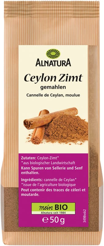 Alnatura organic Ceylon cinnamon