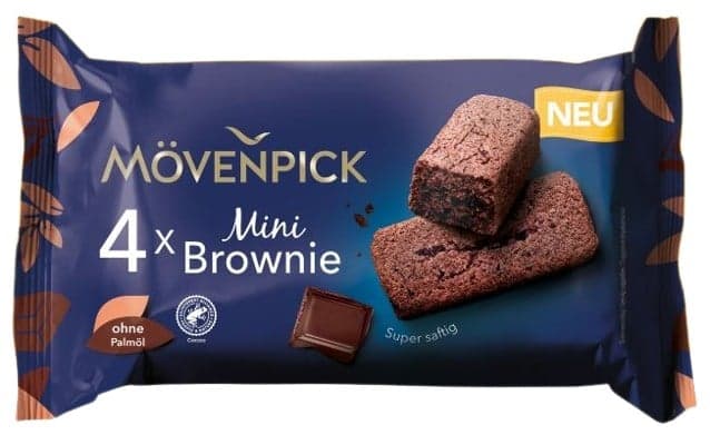 Mövenpick Mini Brownie 4x 35g
