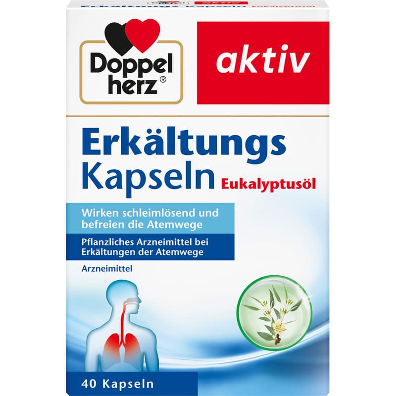DOPPELHERZ Cold Capsules Eucalyptus Oil