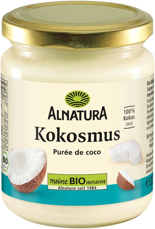 Alnatura organic coconut puree