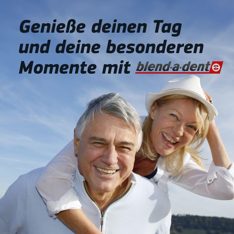 Blend-a-dent Plus Unschlagbare Bisskraft Haftcreme, Geschmacksneutral